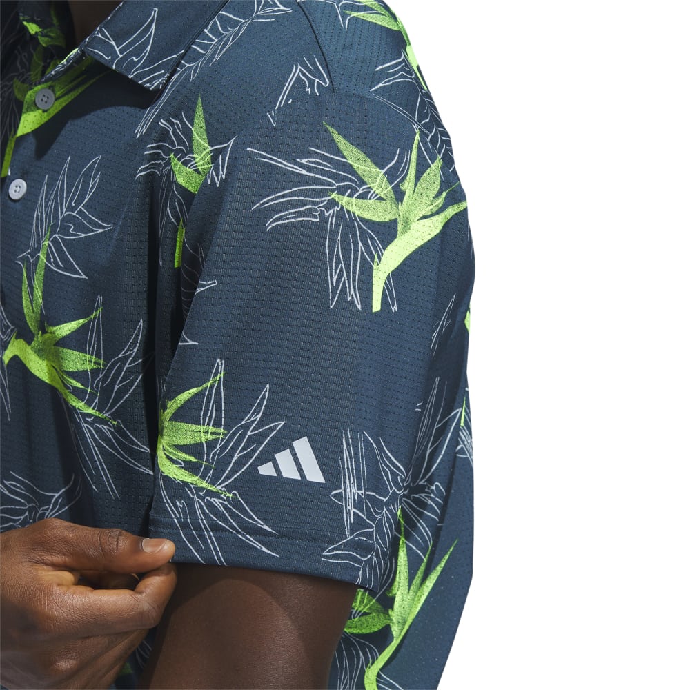 adidas Mens Oasis Mesh Golf Polo Shirt